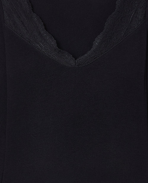 T-shirt manches longues avec dentelle - PIMKIE - 2