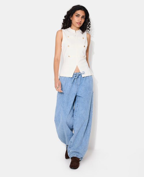 Top sans manches façon officier - PIMKIE - 3