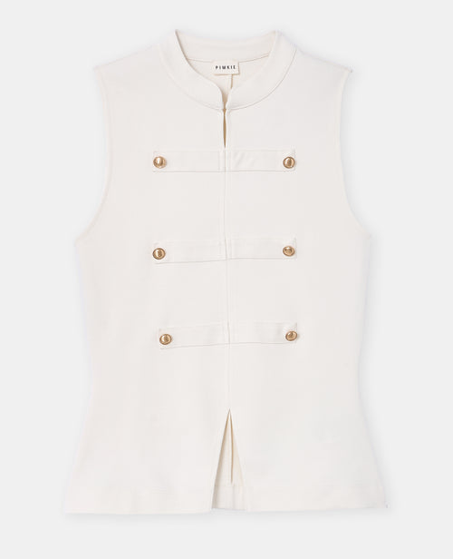 Top sans manches façon officier - PIMKIE - 4