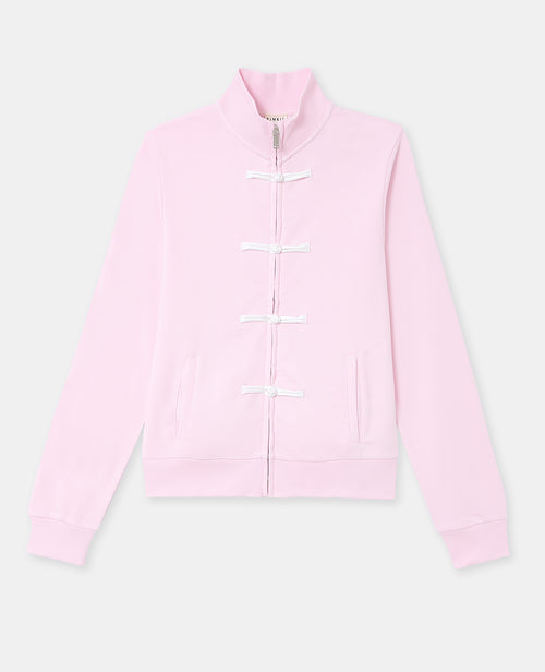 Sweat zippé avec détails esprit asiatique - PIMKIE - 4