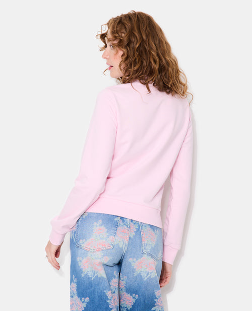 Sweat zippé avec détails esprit asiatique - PIMKIE - 6
