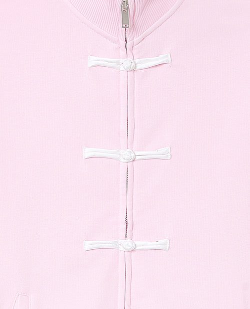 Sweat zippé avec détails esprit asiatique - PIMKIE - 1