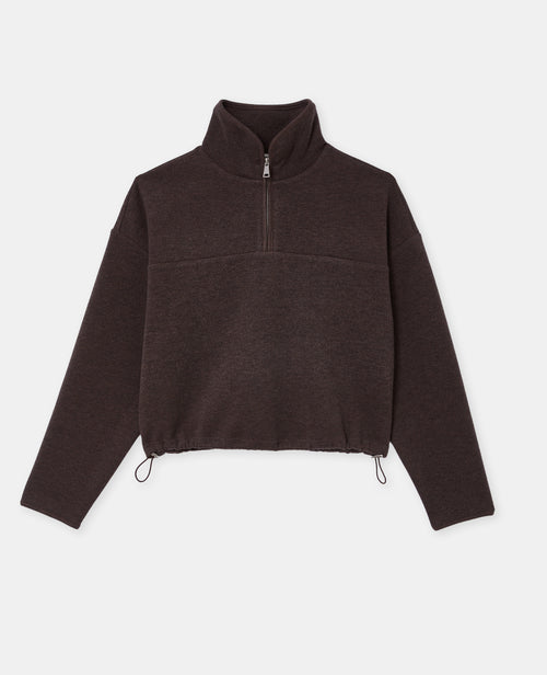 Sweat zippé en polaire avec col montant - PIMKIE - 4