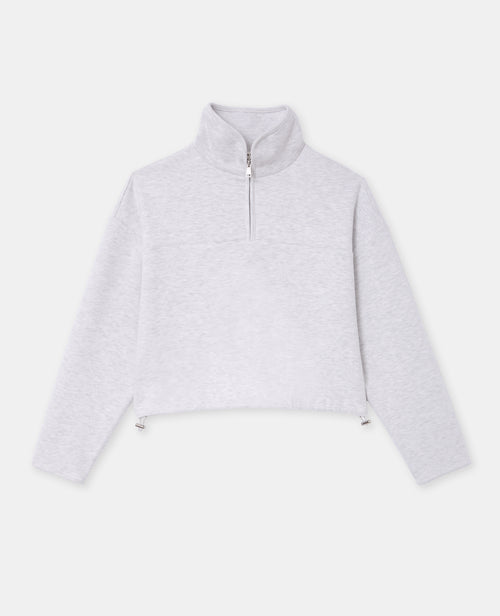 Sweat zippé en polaire avec col montant - PIMKIE - 4