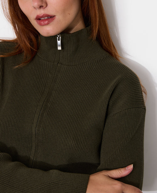 Gilet zippé col montant - PIMKIE - 2