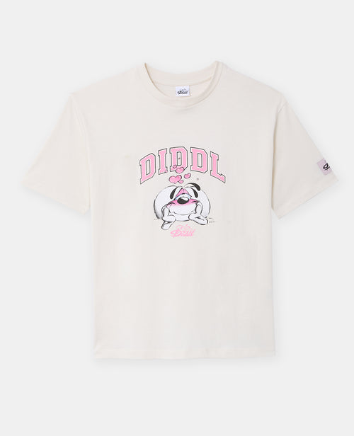 T-shirt manches courtes print Diddl devant et dos - PIMKIE - 4