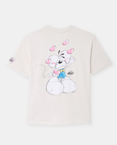 T-shirt manches courtes print Diddl devant et dos - PIMKIE - 5