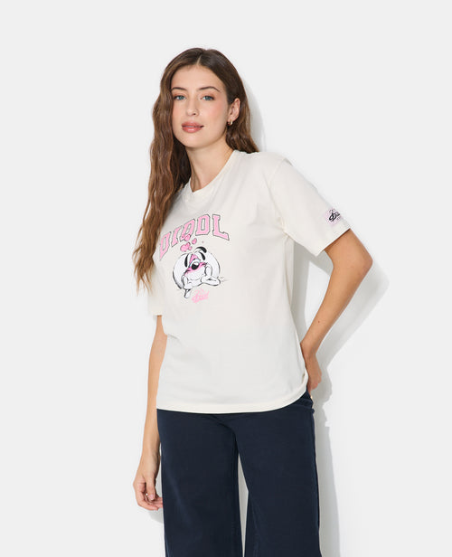 T-shirt manches courtes print Diddl devant et dos - PIMKIE - 6