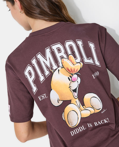 T-shirt manches courtes print Diddl devant et dos - PIMKIE - 2