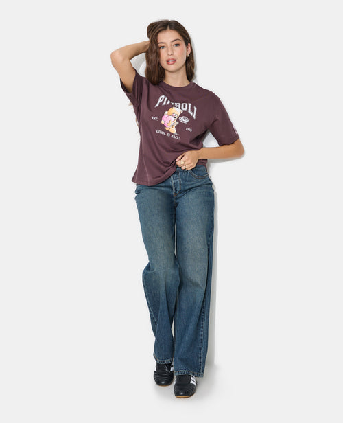 T-shirt manches courtes print Diddl devant et dos - PIMKIE - 3