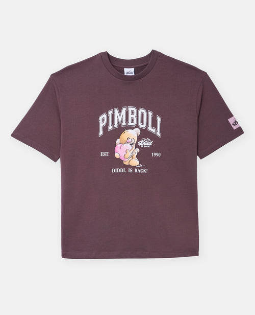 T-shirt manches courtes print Diddl devant et dos - PIMKIE - 4
