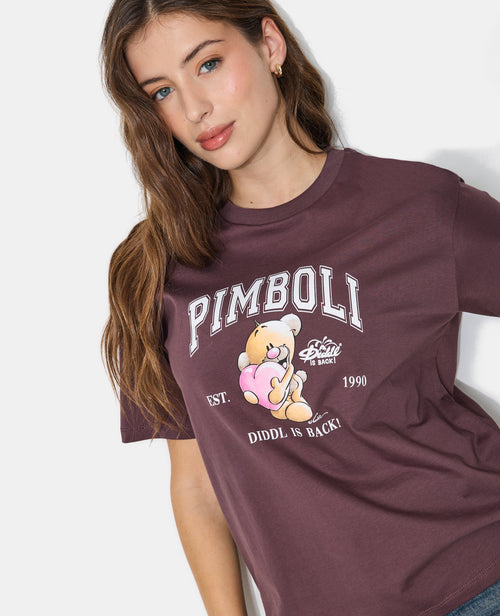 T-shirt manches courtes print Diddl devant et dos - PIMKIE - 2