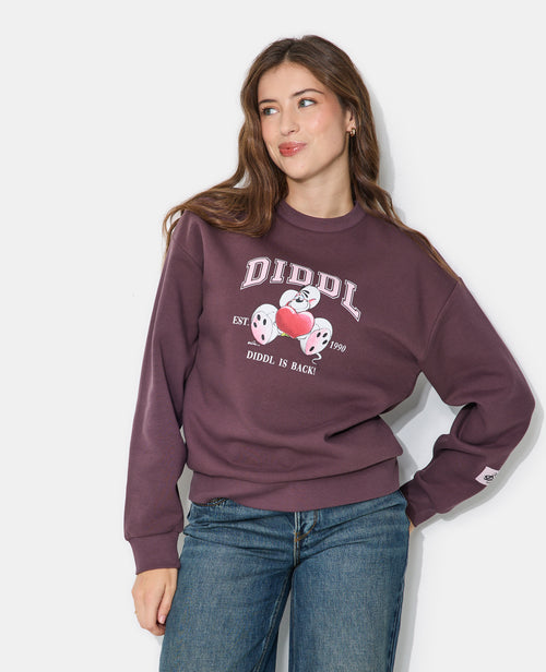 Sweat print Diddl devant et dos - PIMKIE - 1