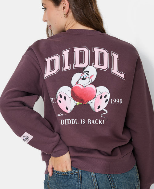 Sweat print Diddl devant et dos - PIMKIE - 2