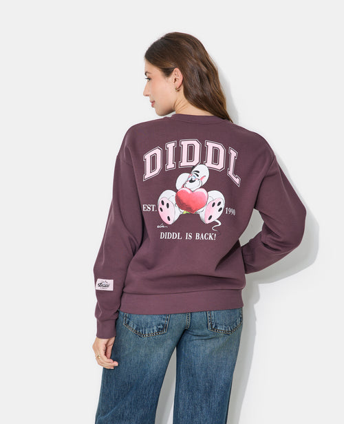 Sweat print Diddl devant et dos - PIMKIE - 1