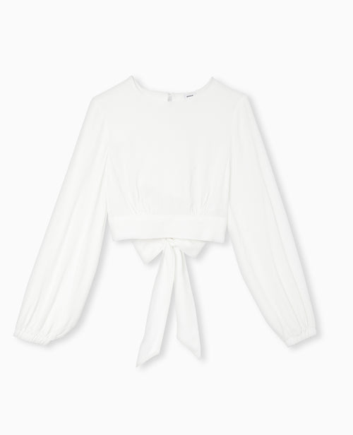 Blouse avec découpe dos et nœud - PIMKIE - 4