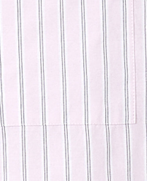 Chemise cropped manches longues motif rayures - PIMKIE - 7