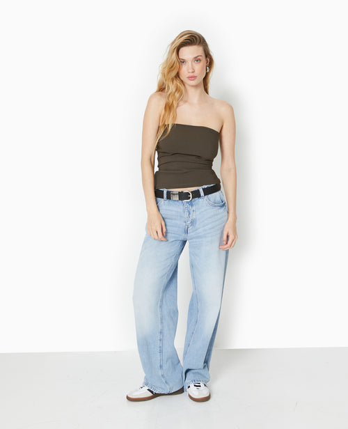 Top bustier en tissu stretch - PIMKIE - 2