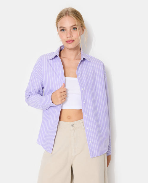 Chemise ample et droite rayée - PIMKIE - 7