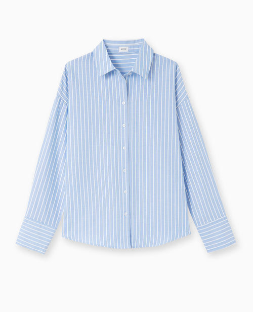 Chemise rayée ample et droite - PIMKIE - 4