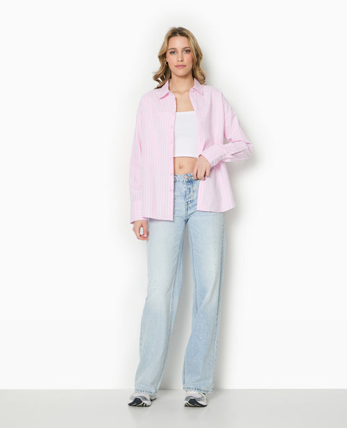 Chemise ample, droite et rayée - PIMKIE - 2