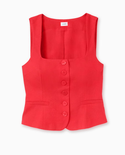 Top débardeur avec boutons - PIMKIE - 4