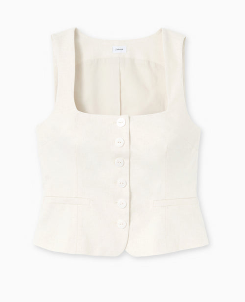 Top débardeur avec boutons - PIMKIE - 4