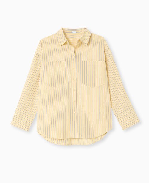 Chemise oversize rayée avec poches - PIMKIE - 4