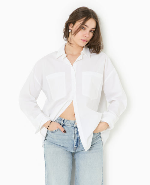 Chemise oversize avec poches - PIMKIE - 5