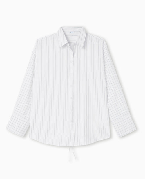 Chemise oversize rayée avec ouverture dos - PIMKIE - 4