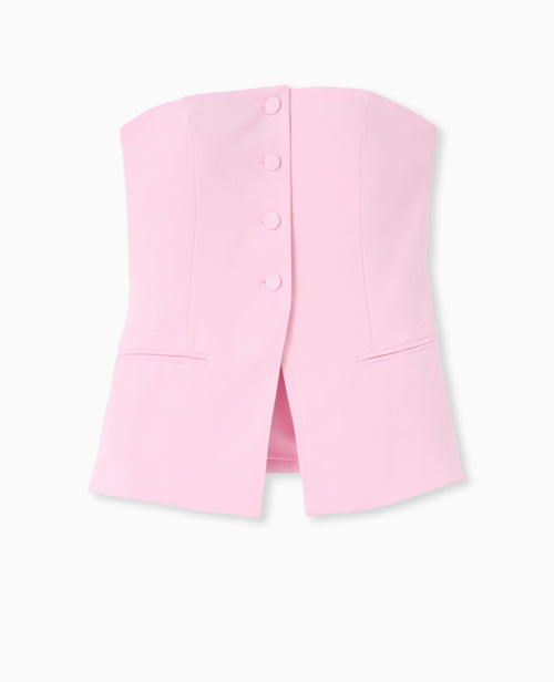 Top bustier avec boutons - PIMKIE - 4