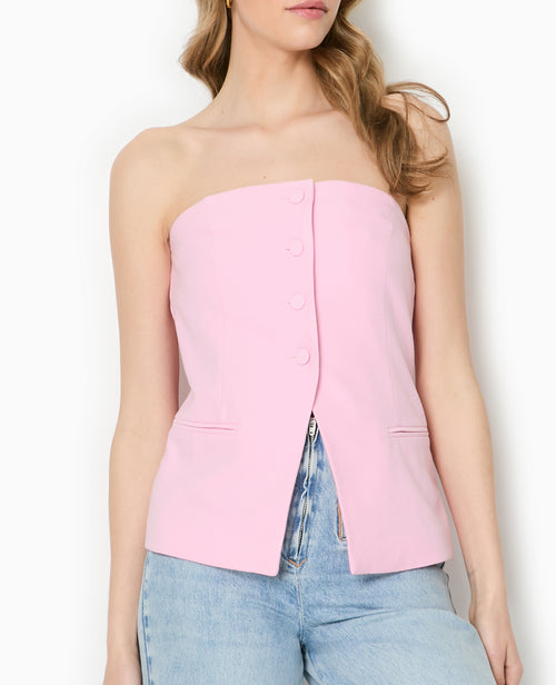 Top bustier avec boutons - PIMKIE - 7