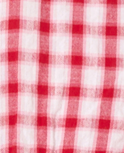 Blouse avec smocks et nouettes motif vichy - PIMKIE - 8