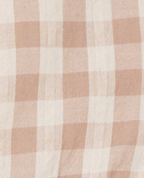 Blouse avec smocks et nouettes motif vichy - PIMKIE - 8
