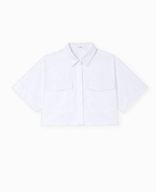 Chemise courte avec manches courtes et poches - PIMKIE - 4