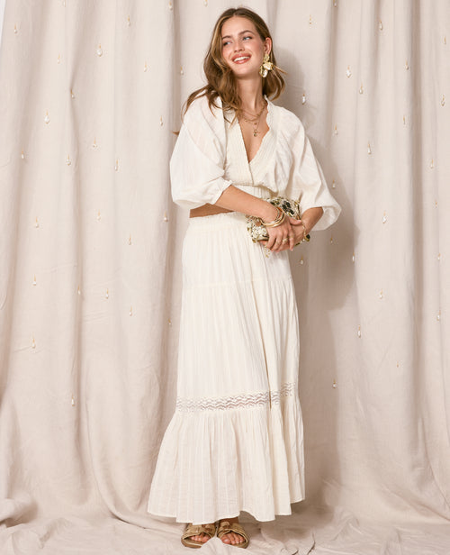 Blouse décolletée avec manches chauve-souris - PIMKIE - 3