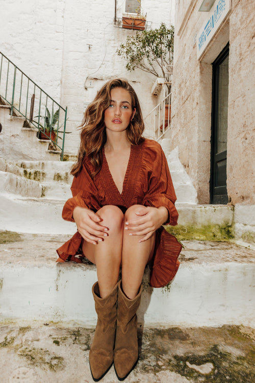 Blouse décolletée avec manches chauve-souris - PIMKIE - 1