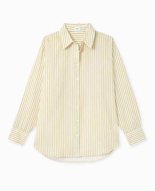 Chemise oversize avec lin motif rayures - PIMKIE - 4