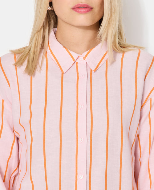 Chemise oversize avec lin - PIMKIE - 2