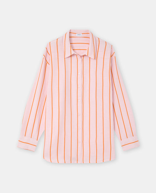 Chemise oversize avec lin - PIMKIE - 4