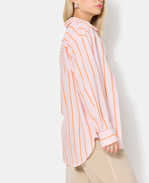 Chemise oversize avec lin - PIMKIE - 7
