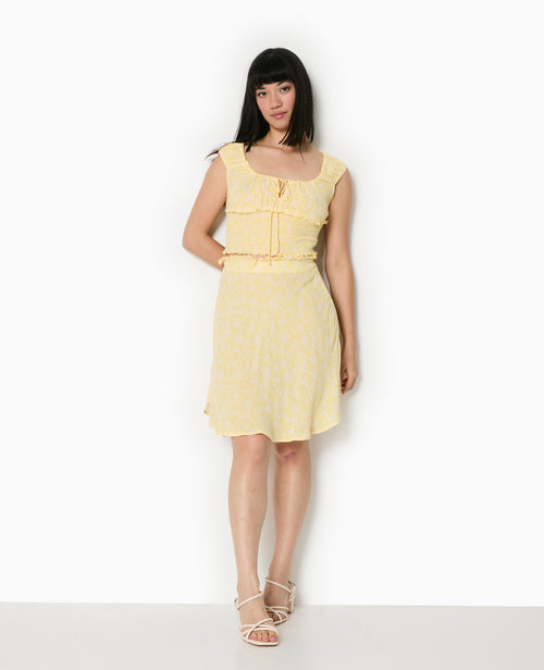 Top court forme empire avec petites fleurs - PIMKIE - 2