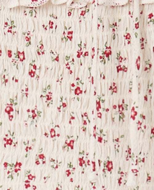 Top court forme empire avec petites fleurs - PIMKIE - 9