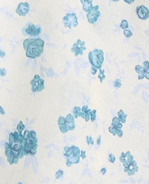 Blouse courte manches papillons motif fleurs - PIMKIE - 8