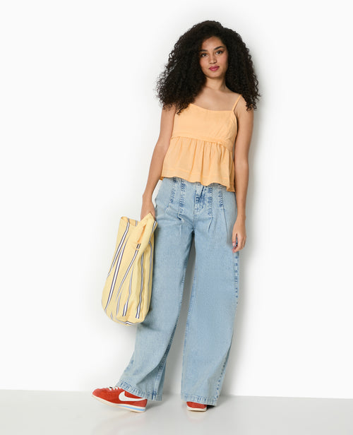 Top à bretelles avec volant - PIMKIE - 2