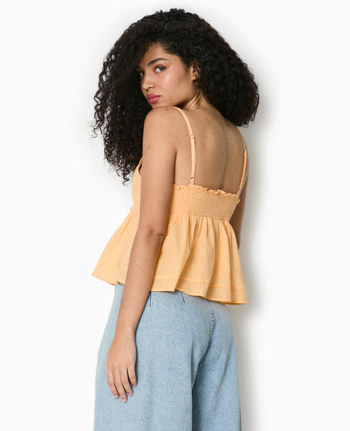 Top à bretelles avec volant - PIMKIE - 6