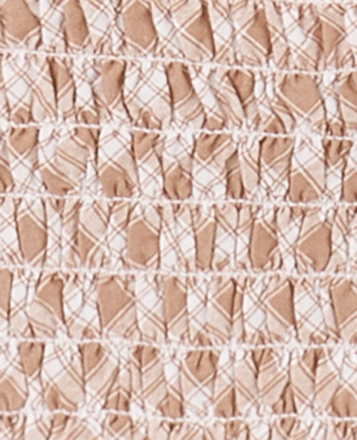 Top en smock motif carreaux - PIMKIE - 8