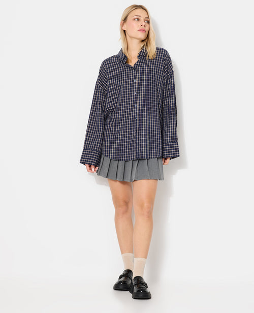 Chemise oversize à carreaux - PIMKIE - 5