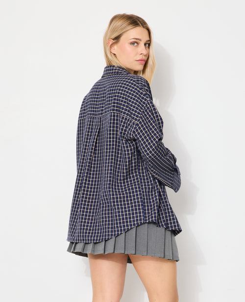 Chemise oversize à carreaux - PIMKIE - 7