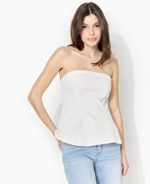 Top bustier peplum - PIMKIE - 1